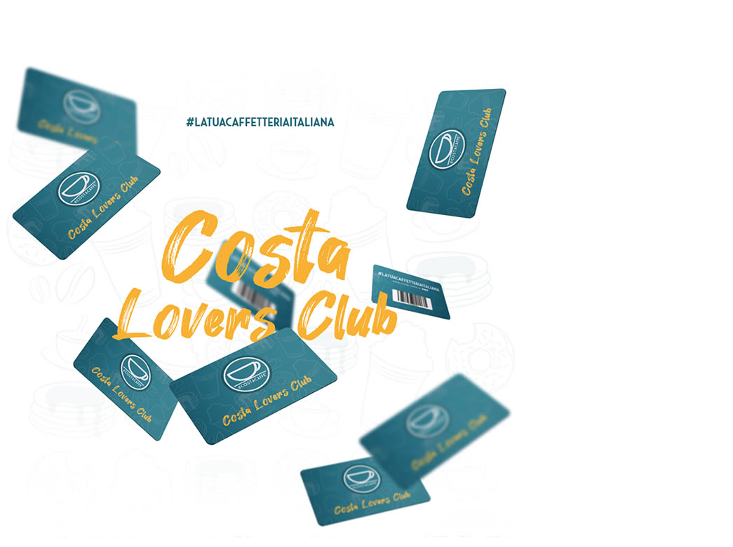 Costa Lovers Club: la fidelity card Costa Caffè